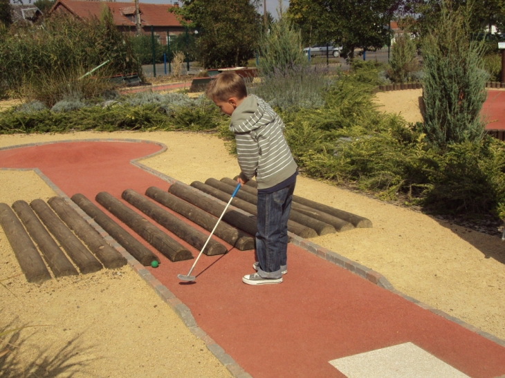 Le mini golf a La frette - Tergnier