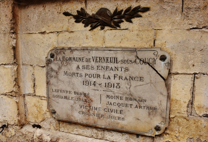 Monument-aux-Morts - Verneuil-sous-Coucy