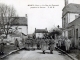 La rue de Beauvais pendant la Guerre, vers 1918 (carte postale ancienne).