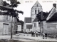 La Rue de l'église, vers 1918 (carte postale ancienne).