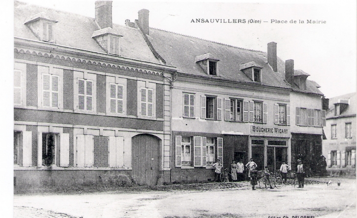 Place de la mairie - Ansauvillers