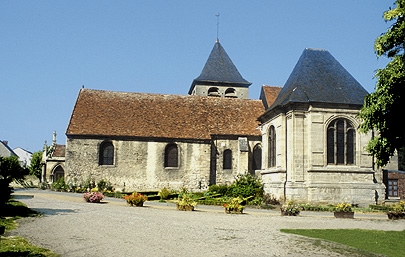 église de coté - Balagny-sur-Thérain