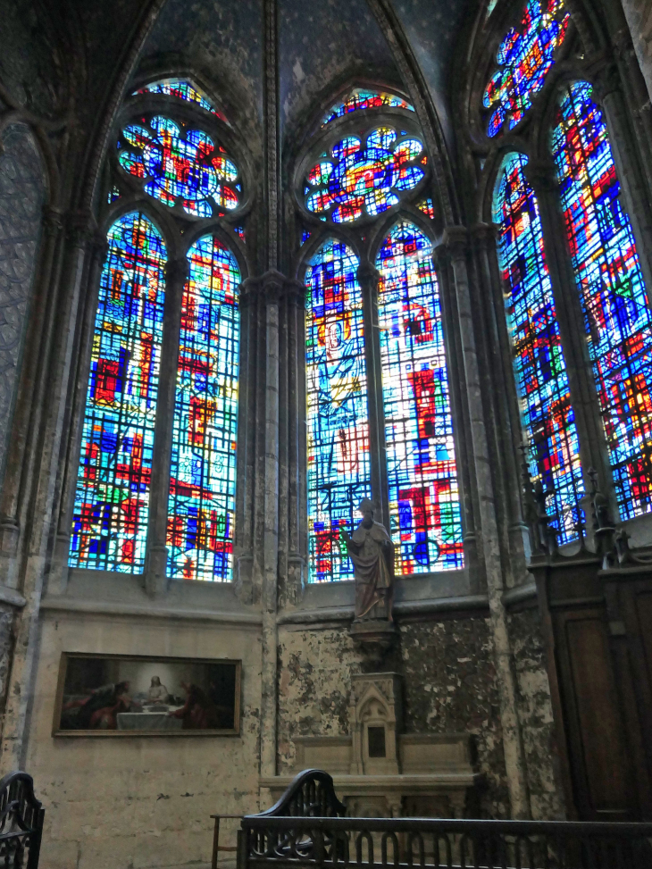 La cathédrale : chapelle Saint Lucien - Beauvais