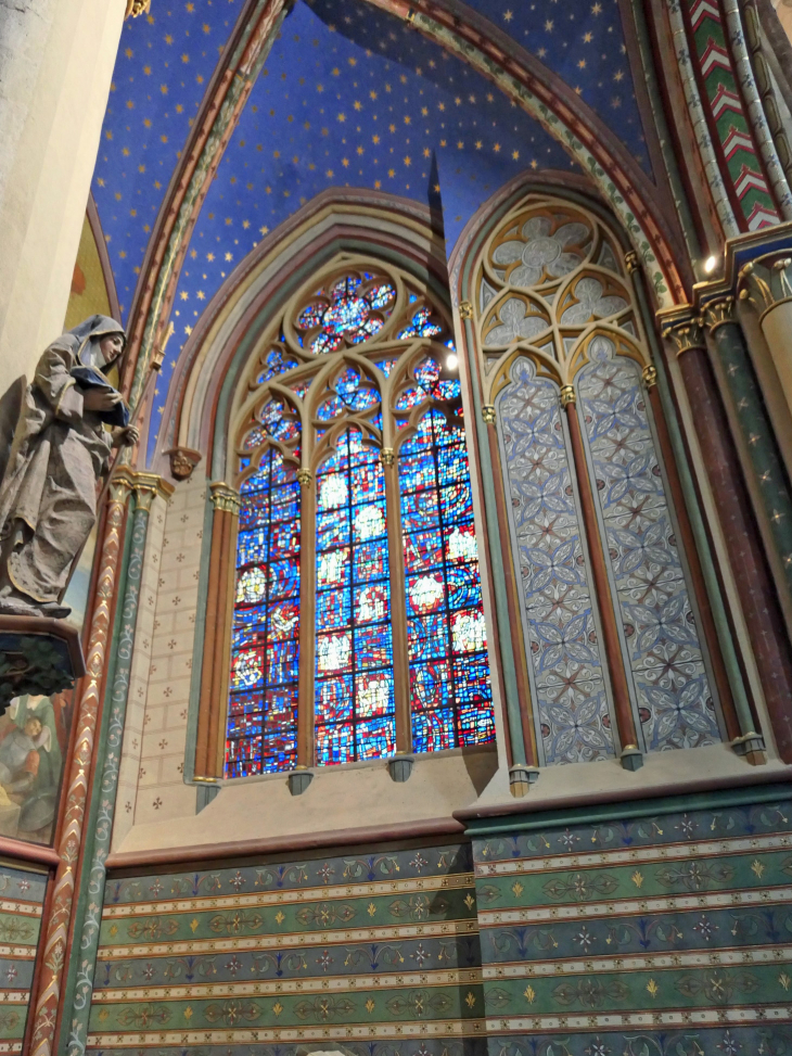 La cathédrale : chapelle Sainte Angradème - Beauvais