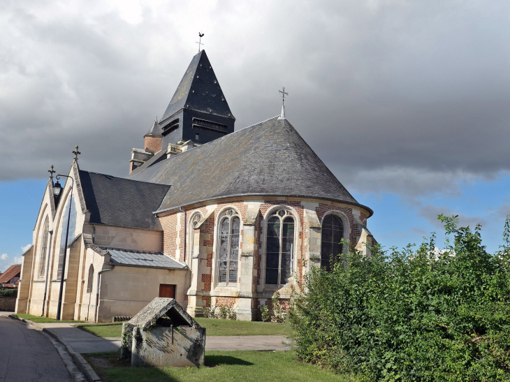 L'église-mairie de Catillon - Catillon-Fumechon