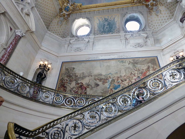 L'escalier d'honneur - Chantilly