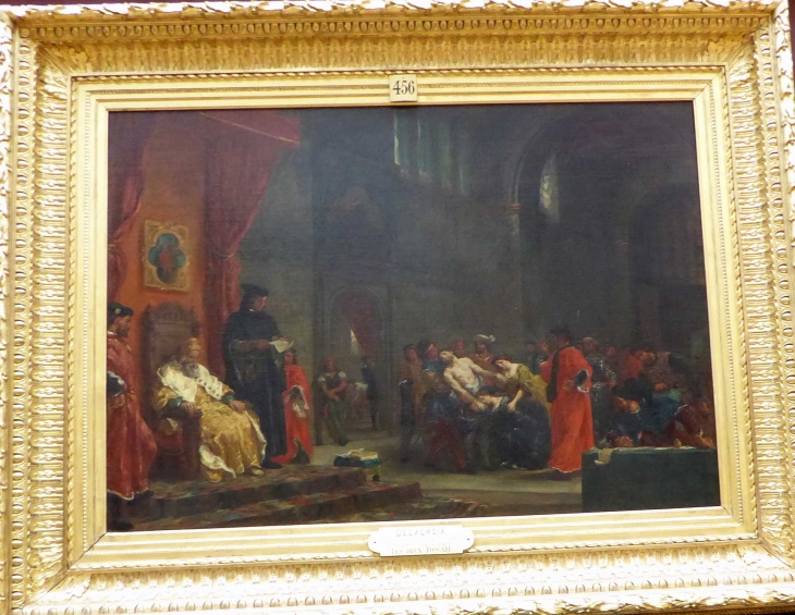 Delacroix : les deux Foresci - Chantilly