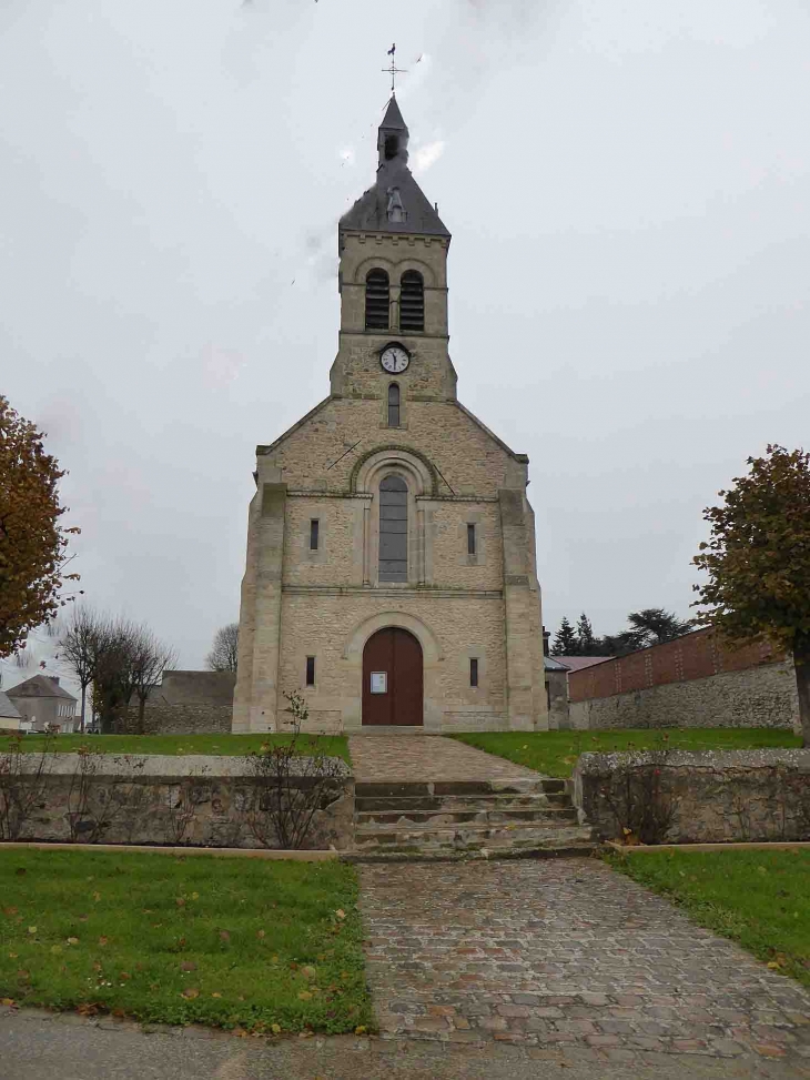 L'église - Chèvreville