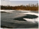 Neige, eau et glace à l'étang du Buissonnet