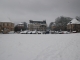 le château sous la neige