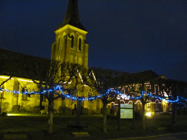 Illuminations de l'Eglise du Coudray St Germer - Le Coudray-Saint-Germer