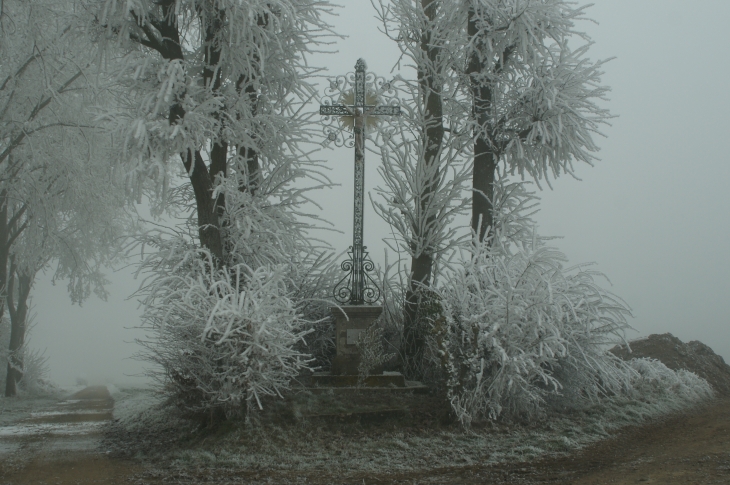 La croix du mont saquin - Le Hamel