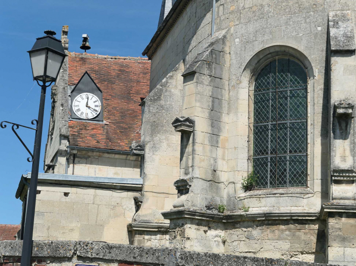 L'horloge de l'église - Marest-sur-Matz