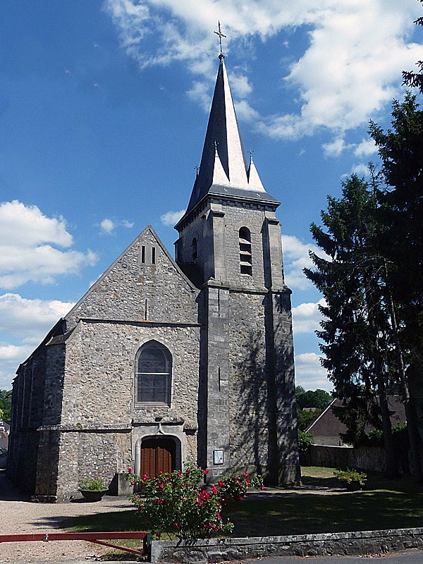 L'église - Mortefontaine
