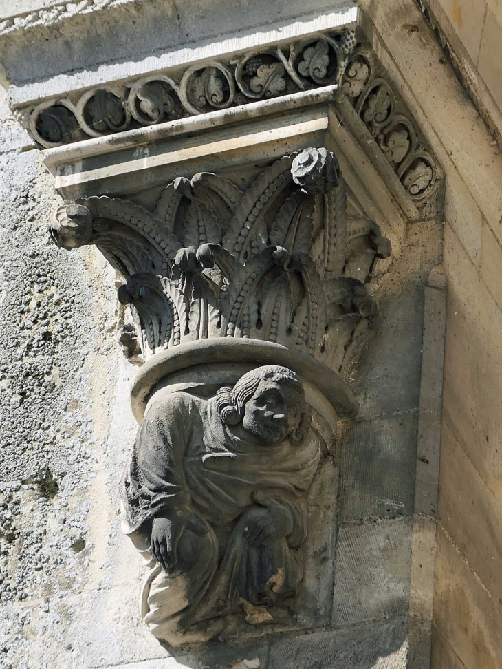 Cathédrale Notre Dame : le portail du transept Nord - Noyon