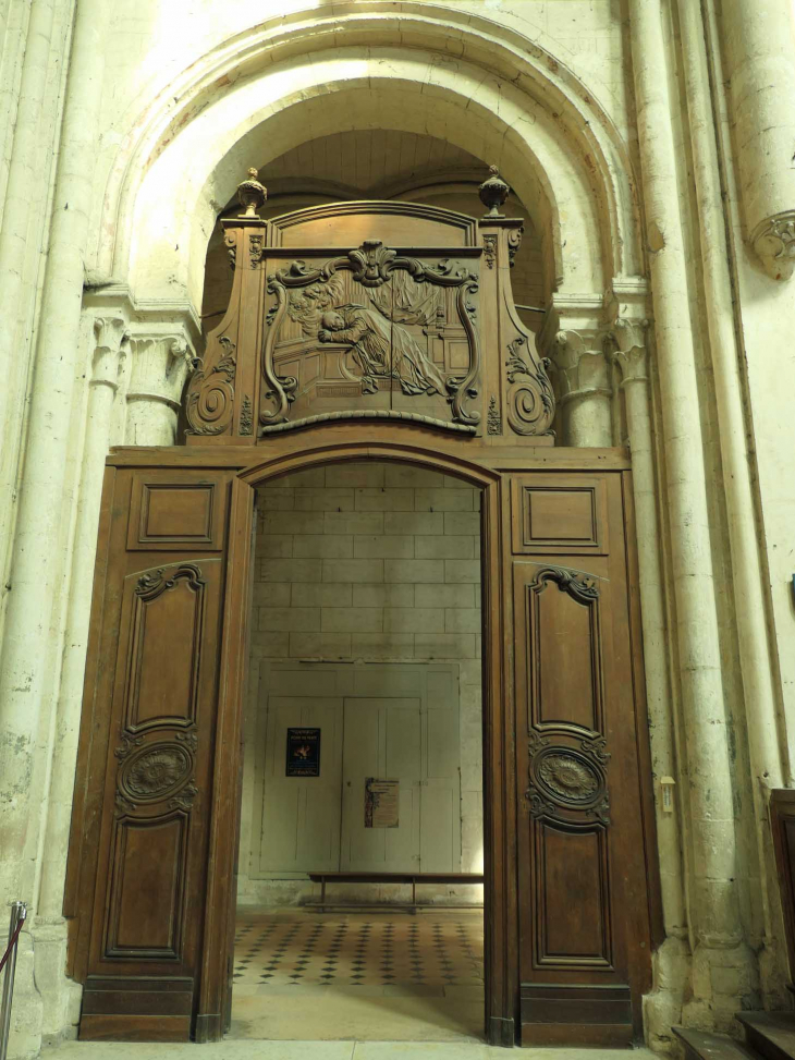 Cathédrale Notre Dame : porte du Choeur - Noyon