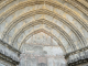 Cathédrale  Notre Dame :le porche central très abîmé à la Révolution