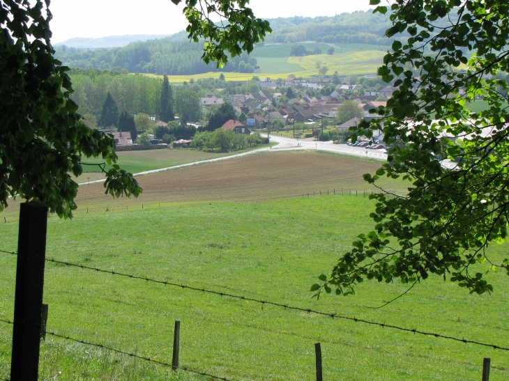 Passel vu du Mont-Renaud