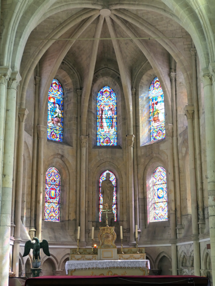Eglise Saint Louis : le choeur - Ressons-sur-Matz