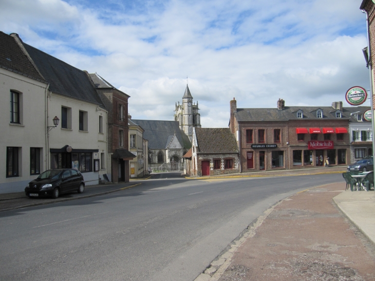 Centre ville - Crécy-en-Ponthieu