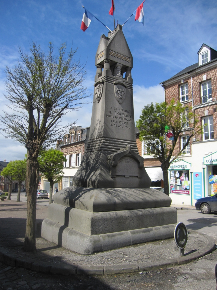 Monument aux morts  - Crécy-en-Ponthieu