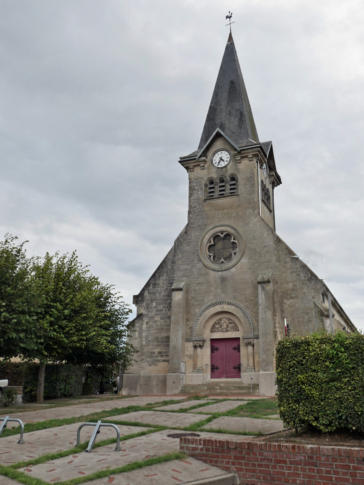 L'église - Flaucourt