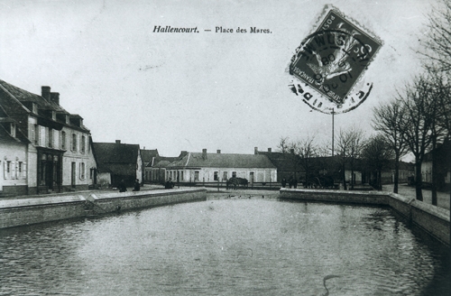 Les Mares en 1945 (environ) - Hallencourt