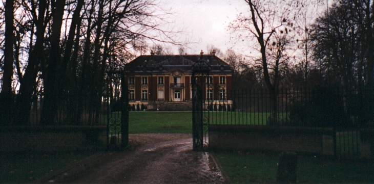 Château de 1926 (photo de 1999) - Hangard