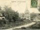 Photo suivante de Hangard Vue avec le clocher (carte postale de 1907)