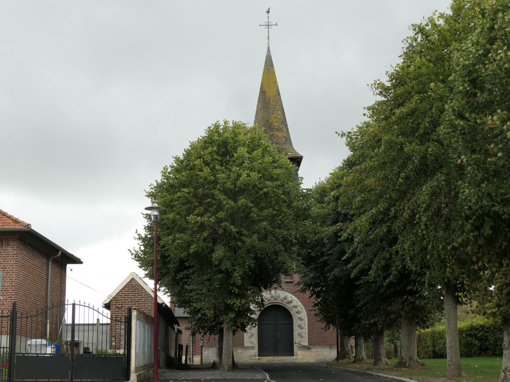 L'église - Mesnil-Bruntel