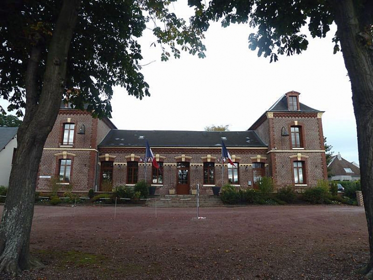 La mairie - Saint-Quentin-la-Motte-Croix-au-Bailly