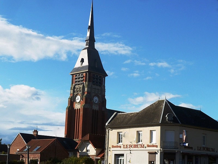 Près de l'église - Villers-Bretonneux