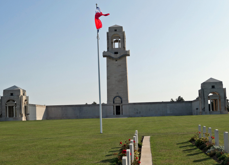 Le Mémorial National Australien - Villers-Bretonneux