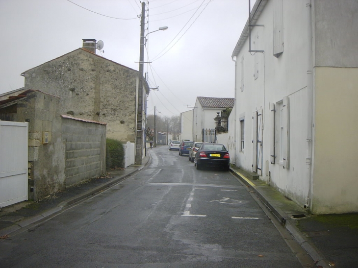 Rue de la Taillée depuis la rue de Virson - Aigrefeuille-d'Aunis