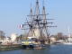 L'hermione au port de la Rochelle