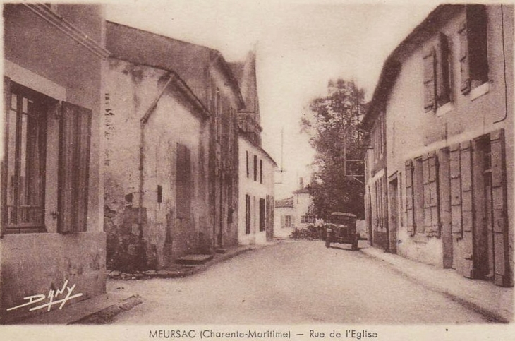 Rue de la mairie - Meursac