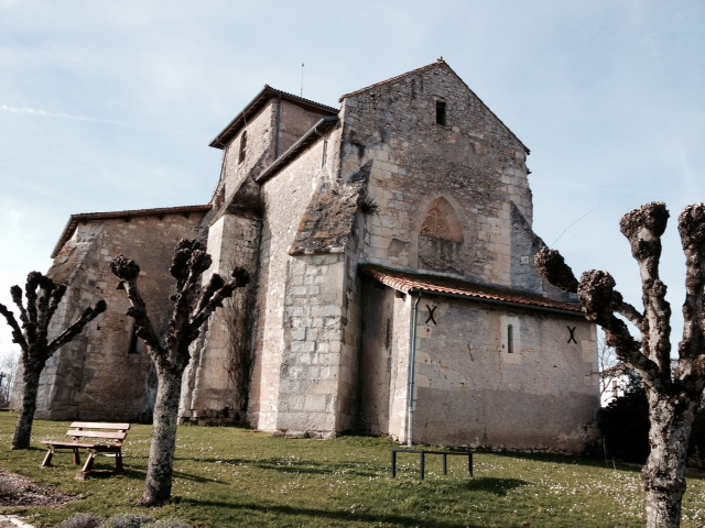L'église Saint Pierre 12/15ème. - Orignolles