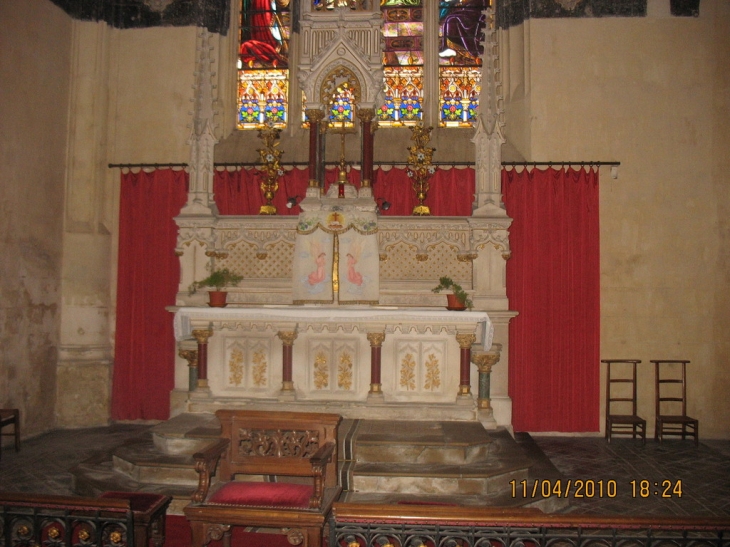 Intérieur de l'Eglise - Saint-Fort-sur-Gironde