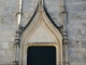 Façade gothique tardif de l'église.