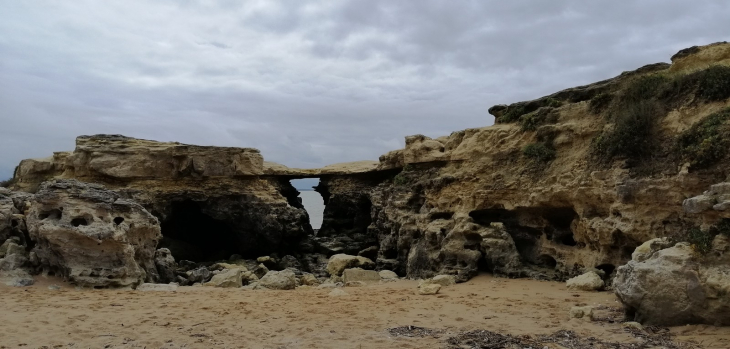 Les rochers légendaires de la plage du Platin - Saint-Palais-sur-Mer
