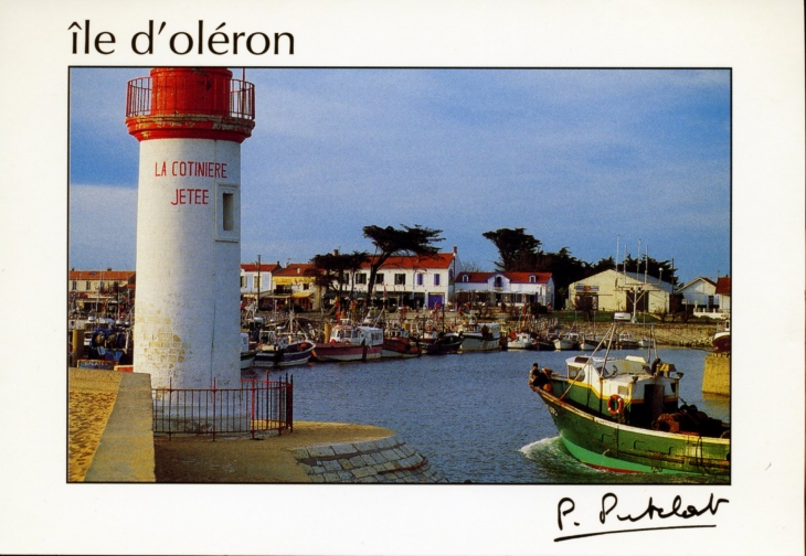 Le Port de la Cotinière, carte postale 1990. - Saint-Pierre-d'Oléron