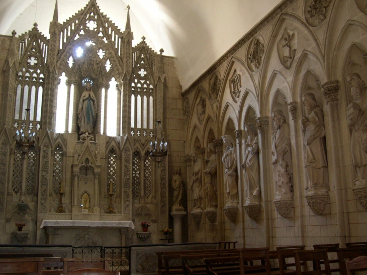 Intérieur église - Saint-Savinien