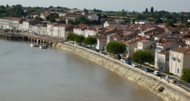 Vue du pont - Tonnay-Charente