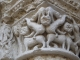 Photo précédente de Aubeterre-sur-Dronne Capiteau sculpté du portail de l'église Saint Jacques.
