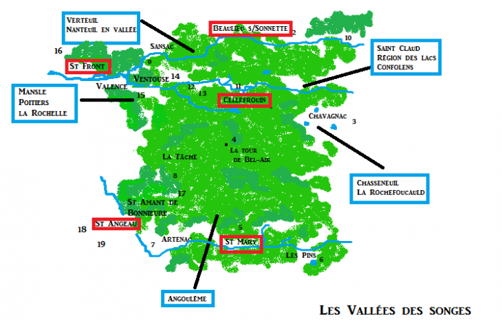 Les Vallées des songes - Cellefrouin