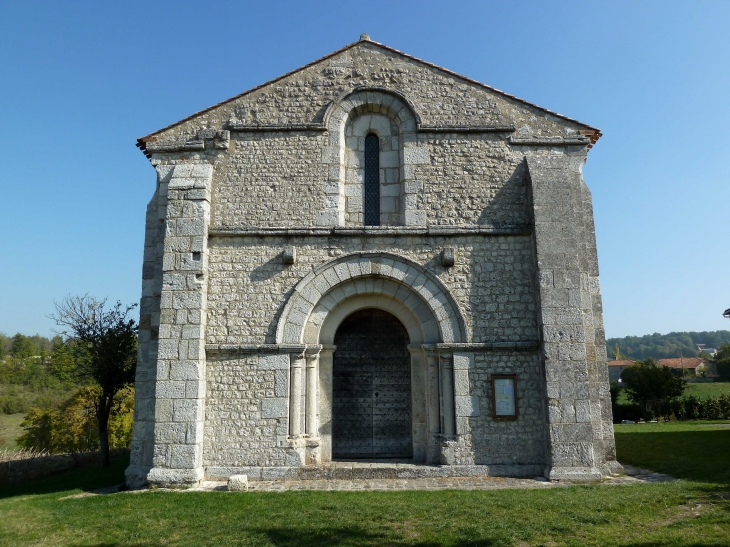La chapelle des Templiers du XIIe siècle. - Cressac-Saint-Genis