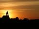 Photo suivante de Plassac-Rouffiac plassac coucher de soleil sur le clocher