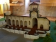Maquette de l'église abbatiale.