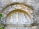 Photo suivante de Saint-Amant-de-Boixe Eglise abbatiale. Détail : décor du bras nord du transept.