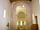 Photo suivante de Saint-Aulais-la-Chapelle l'église Saint Jacques de Conzac : la nef vers le choeur